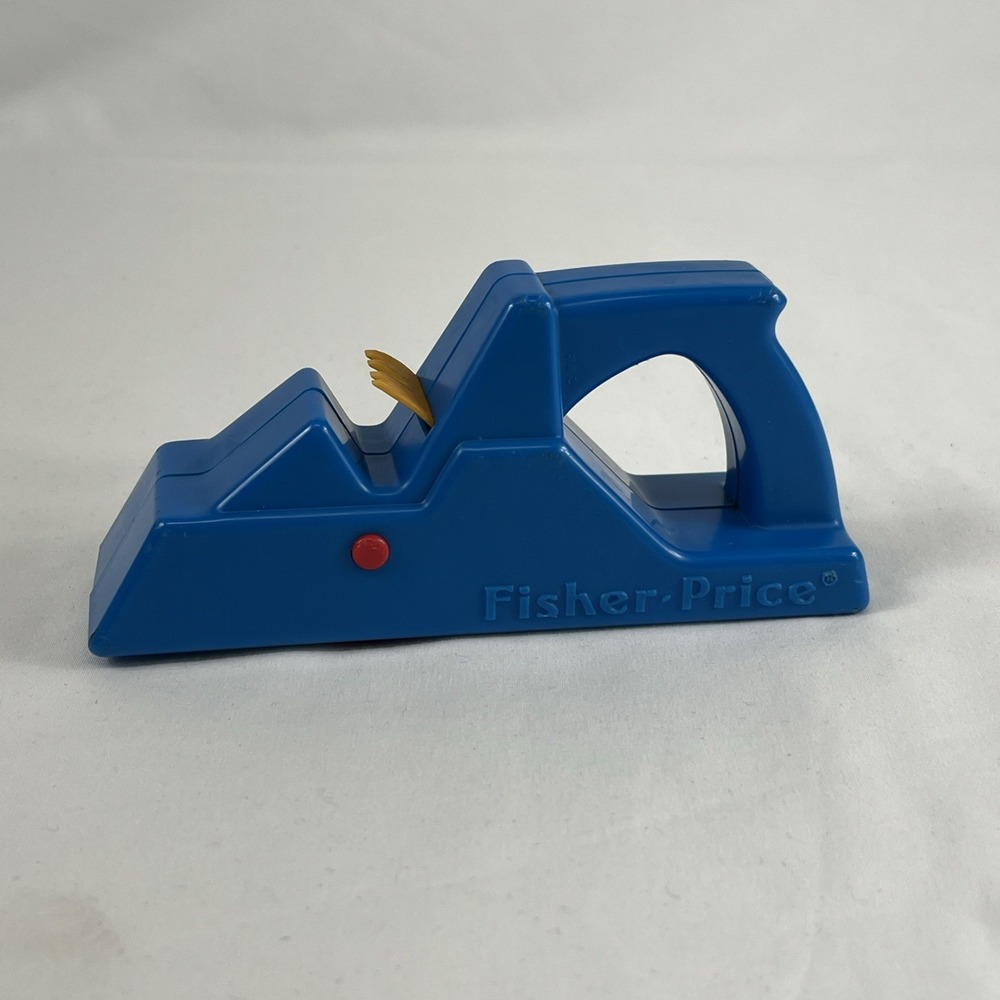 Vintage 1991 Fisher Price Action Tool Box #7176β Wood Plane Tool Only Working